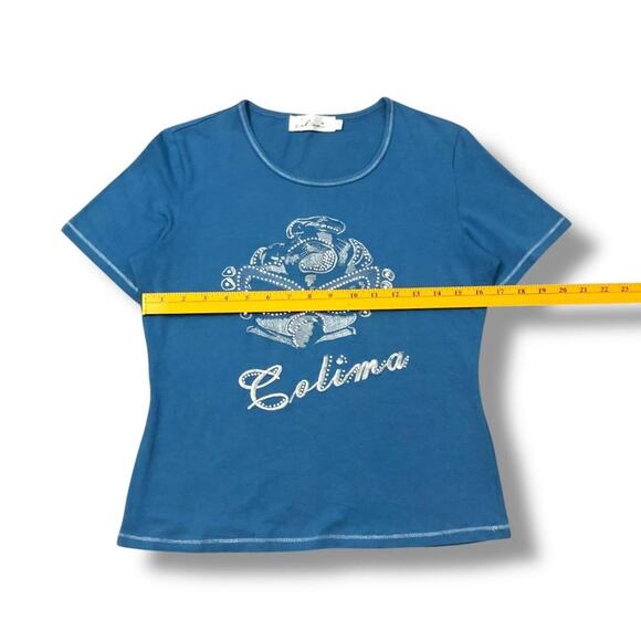 Coline Y2K Rhinestone Top - Picture 2 of 4